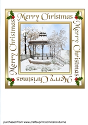 Winter in the park 7 inch