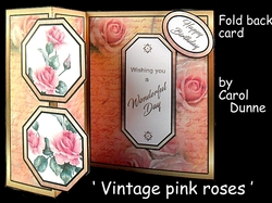 FBO Vintage pink roses