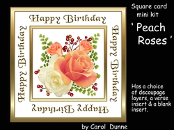 SC Peach Roses