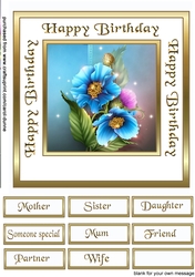 GF Blue Poppies