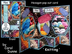 Hexagon pop-out Knitting