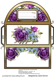 MW Purple rose & lilacs