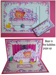 Bear in a Bubble Bath Pop-up Kit