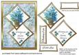 Two squares Forget-me-nots GWS