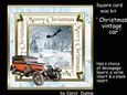 SC Christmas Vintage car