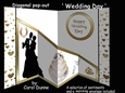 Diagonal pop-out Wedding day