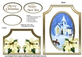 Cutaway Church & poinsettias