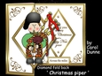 DFB Christmas piper