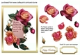 Exotic roses card front