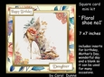 SC Floral shoe no1