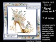 SC Floral shoe no4
