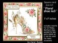 SC Floral shoe no3