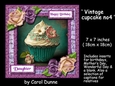 Vintage cupcake no4