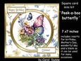 SC Peek-a-boo butterfly