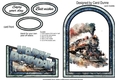 Cutaway Steam engine (watercolour)