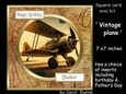 SC Vintage plane