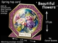 Octagon spring top Beautiful Flowers