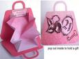 Pink Brocade Handbag Kit
