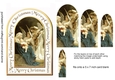Arched card Angels lullaby