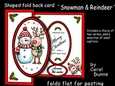 FB Snowman & reindeer