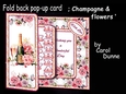 FB Pop-out Champagne & flowers