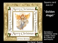 Golden Angel square card