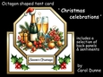 Octagon tent Christmas celebrations