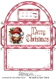 Money wallet Red Christmas gnome2