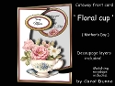 Cutaway Floral cup MD