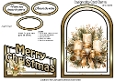 Cutaway Gold candles
