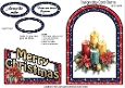 Cutaway Christmas candles