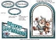 Cutaway Santa & Rudolf