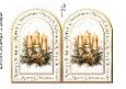 Arch card Candles & cones