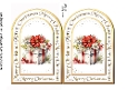 Arch card Christmas gift box
