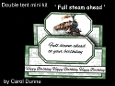 Double tent Steam Engine