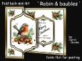 Fold back Robin & baubles