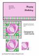 Art Deco Rose Card