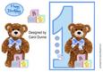 Birthday Bear (boy) 1 Year Old