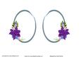 Clematis and Butterflies Insert