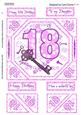 Card Front 18 Pink