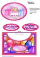 Birthday Balloons -pink Over the Edge