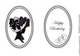 Lady Silhouette Insert
