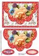 English Roses -faux Envelope Card