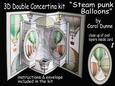 3D Double Concertina Pop-out