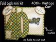 Fold Back 40th Vintage Car