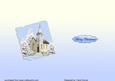 White Church on Paper Insert