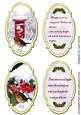 Christmas Robin Toppers
