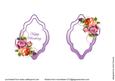 English Roses and Waterfall Insert