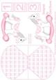 Pink Rocking Horse Wobble Card