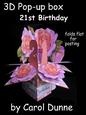 3D Pop-up Box- 21st Birthday